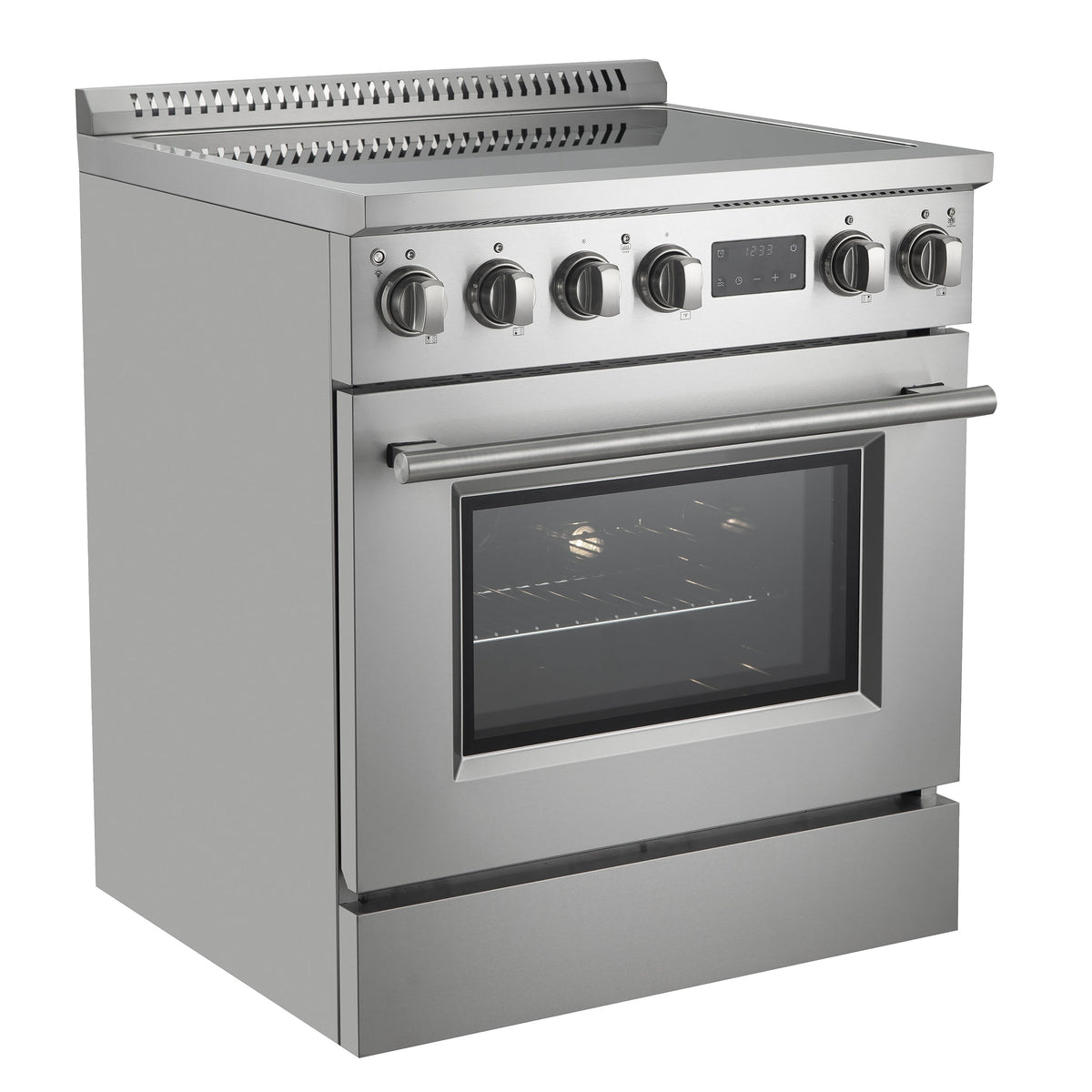 Forno Torino 30 in. 4.32 cu. ft. Induction Range with True Convection, Air Fry & Sous Vide, Stainless Steel, 240V (FFSIN0936-30)