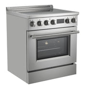 Forno Torino 30 in. 4.32 cu. ft. Induction Range with True Convection, Air Fry & Sous Vide, Stainless Steel, 240V (FFSIN0936-30)