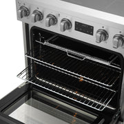 Forno Torino 30 in. 4.32 cu. ft. Induction Range with True Convection, Air Fry & Sous Vide, Stainless Steel, 240V (FFSIN0936-30)