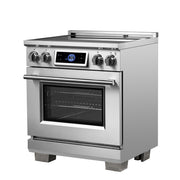 Forno Maximus 30-Inch Induction Range with 4.32 cu. ft. Oven, Air Fry, Air Sous Vide, True Convection, Digital Display – Model FFSIN0968-30