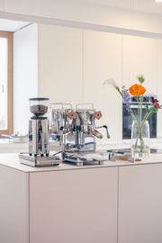 ECM Olive Wood Bottomless Portafilter