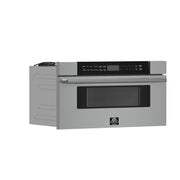FORNO Capoliveri 30 in. Built-In Microwave Drawer, 1.2 cu. ft., Stainless Steel (Model FMWDR3000-30)