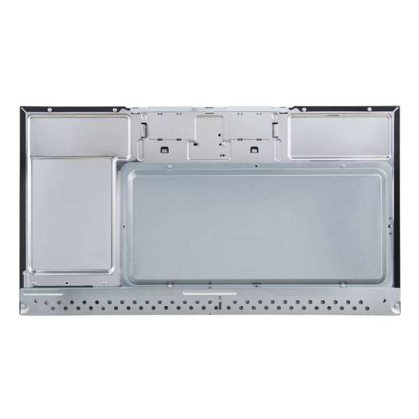 FORNO Fornace 30-Inch Over-the-Range Microwave, 1.5 cu. ft., 300 CFM Vent Fan, Black with Stainless Steel Accents (FOTR3038-30BLK)