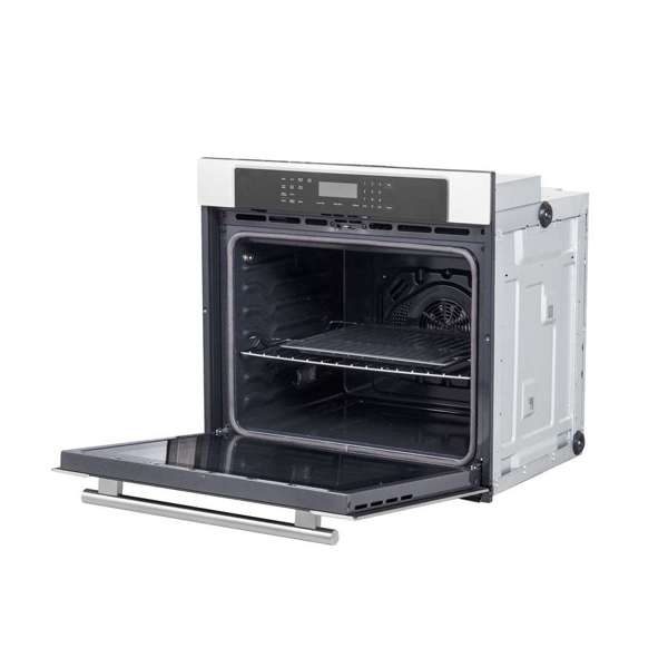 FORNO Villarosa 30-Inch Built-In Single Wall Oven, Stainless Steel, Self-Cleaning, Model FBOEL1358-30
