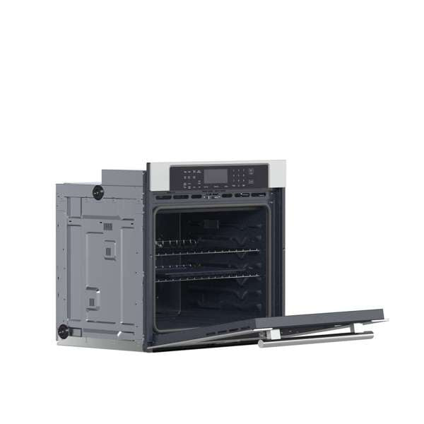 FORNO Villarosa 30-Inch Built-In Single Wall Oven, Stainless Steel, Self-Cleaning, Model FBOEL1358-30