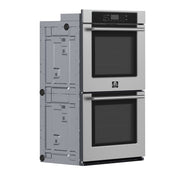 FORNO Villarosa 30-Inch Built-In Double Wall Oven, Stainless Steel, Self-Cleaning (Model FBOEL1365-30)