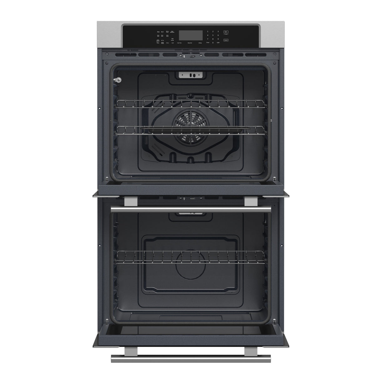 FORNO Villarosa 30-Inch Built-In Double Wall Oven, Stainless Steel, Self-Cleaning (Model FBOEL1365-30)