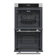 FORNO Villarosa 30-Inch Built-In Double Wall Oven, Stainless Steel, Self-Cleaning (Model FBOEL1365-30)