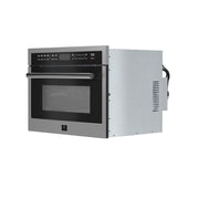 FORNO Oliena 24-Inch Built-In Microwave Oven, 1.6 Cu. Ft., Stainless Steel (Model FMWDR3093-24)