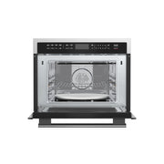 FORNO Oliena 24-Inch Built-In Microwave Oven, 1.6 Cu. Ft., Stainless Steel (Model FMWDR3093-24)