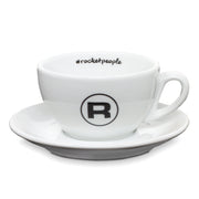 Rocket Espresso 6 Piece Cappuccino Cup and Saucer Set - White