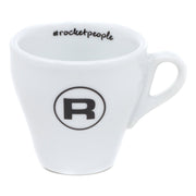 Rocket Espresso 6 Piece Flat White Cup and Saucer Set - White