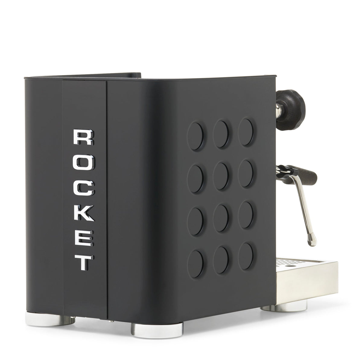 Rocket Espresso Appartamento TCA Espresso Machine - Black with Black Stripe