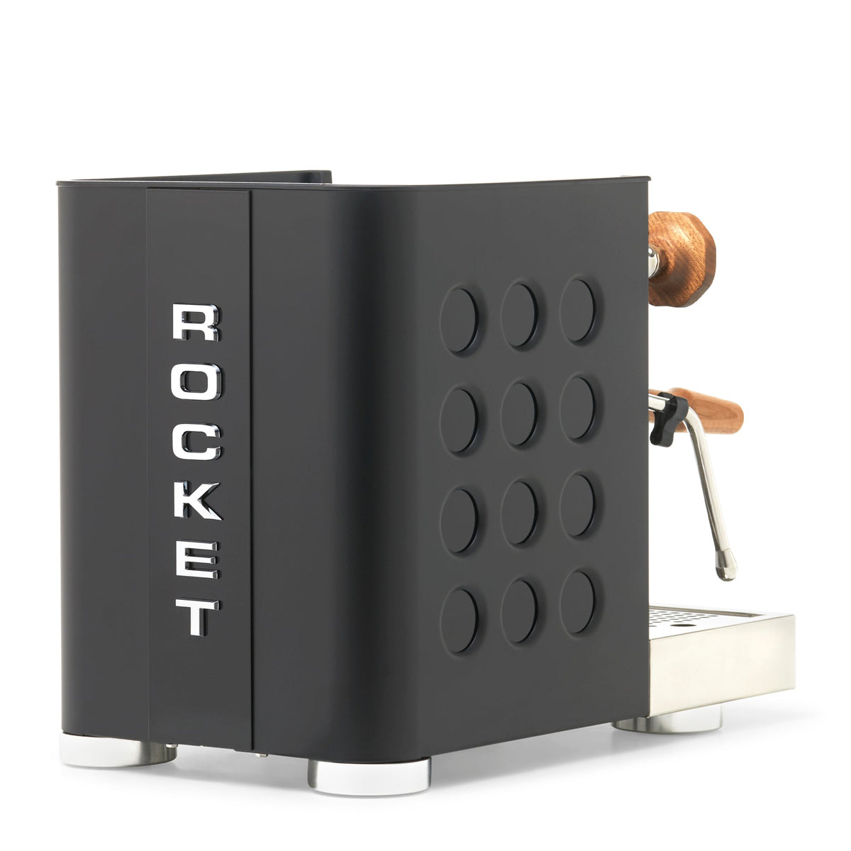 Rocket Espresso Appartamento TCA Espresso Machine - Black with Black Stripe