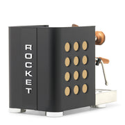 Rocket Espresso Appartamento TCA Espresso Machine - Black with Black Stripe