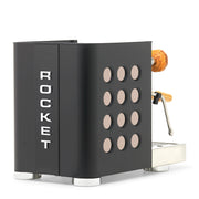 Rocket Espresso Appartamento TCA Espresso Machine - Black with Black Stripe