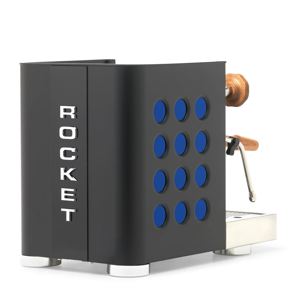 Rocket Espresso Appartamento TCA Espresso Machine - Black with Black Stripe