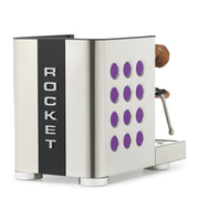 Rocket Espresso Appartamento TCA Espresso Machine - Stainless Steel with Black Stripe