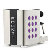 Rocket Espresso Appartamento TCA Espresso Machine - Stainless Steel with Black Stripe