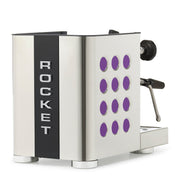 Rocket Espresso Appartamento TCA Espresso Machine - Stainless Steel with Black Stripe