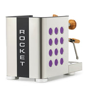 Rocket Espresso Appartamento TCA Espresso Machine - Stainless Steel with Black Stripe