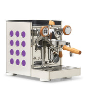 Rocket Espresso Appartamento TCA Espresso Machine - Stainless Steel with Black Stripe
