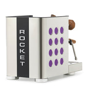 Rocket Espresso Appartamento TCA Espresso Machine - Stainless Steel with Black Stripe