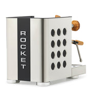 Rocket Espresso Appartamento TCA Espresso Machine - Stainless Steel with Black Stripe