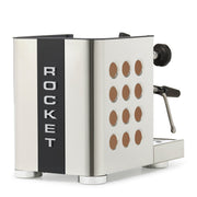Rocket Espresso Appartamento TCA Espresso Machine - Stainless Steel with Black Stripe