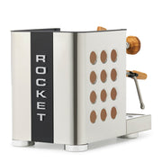 Rocket Espresso Appartamento TCA Espresso Machine - Stainless Steel with Black Stripe