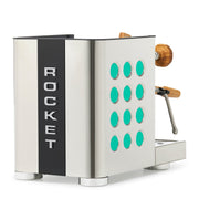 Rocket Espresso Appartamento TCA Espresso Machine - Stainless Steel with Black Stripe