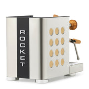 Rocket Espresso Appartamento TCA Espresso Machine - Stainless Steel with Black Stripe