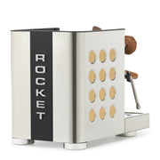 Rocket Espresso Appartamento TCA Espresso Machine - Stainless Steel with Black Stripe