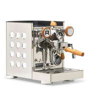 Rocket Espresso Appartamento TCA Espresso Machine - Stainless Steel with Black Stripe