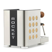 Rocket Espresso Appartamento TCA Espresso Machine - Stainless Steel with Black Stripe
