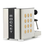 Rocket Espresso Appartamento TCA Espresso Machine - Stainless Steel with Black Stripe