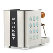 Rocket Espresso Appartamento TCA Espresso Machine - Stainless Steel with Black Stripe