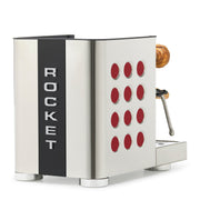Rocket Espresso Appartamento TCA Espresso Machine - Stainless Steel with Black Stripe