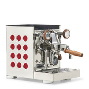 Rocket Espresso Appartamento TCA Espresso Machine - Stainless Steel with Black Stripe