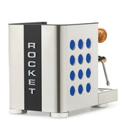 Rocket Espresso Appartamento TCA Espresso Machine - Stainless Steel with Black Stripe