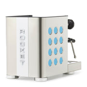 Rocket Espresso Appartamento TCA Espresso Machine - Stainless Steel with White Stripe