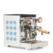 Rocket Espresso Appartamento TCA Espresso Machine - Stainless Steel with White Stripe