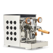 Rocket Espresso Appartamento TCA Espresso Machine - Stainless Steel with White Stripe