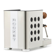 Rocket Espresso Appartamento TCA Espresso Machine - Stainless Steel with White Stripe