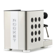Rocket Espresso Appartamento TCA Espresso Machine - Stainless Steel with White Stripe