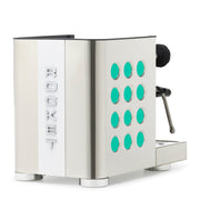Rocket Espresso Appartamento TCA Espresso Machine - Stainless Steel with White Stripe