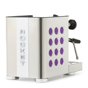 Rocket Espresso Appartamento TCA Espresso Machine - Stainless Steel with White Stripe