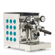 Rocket Espresso Appartamento TCA Espresso Machine - Stainless Steel with White Stripe