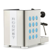 Rocket Espresso Appartamento TCA Espresso Machine - Stainless Steel with White Stripe