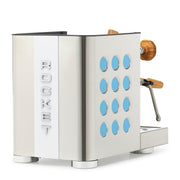 Rocket Espresso Appartamento TCA Espresso Machine - Stainless Steel with White Stripe